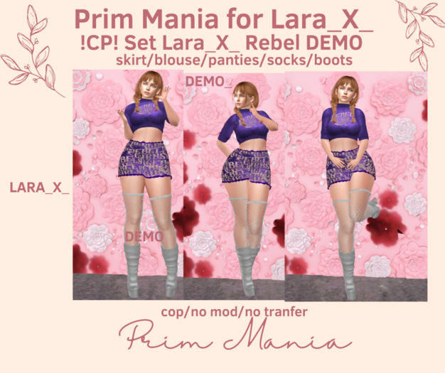 !CP! SET LARA_X_ REBEL DEMO