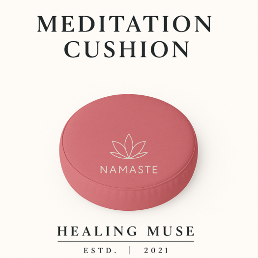 Red Namaste Cushion- (WEAR TO UNPACK)