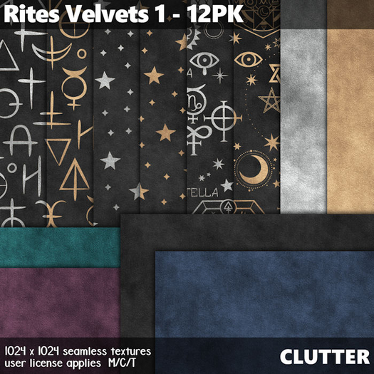 Clutter - Rites Velvets 1 - 12PK