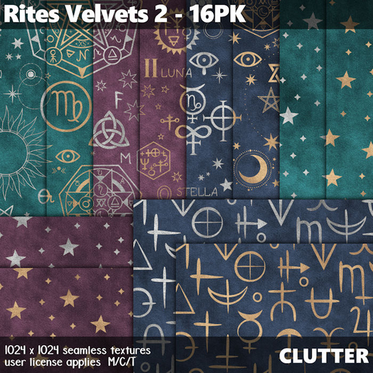 Clutter - Rites Velvets 2 - 16PK