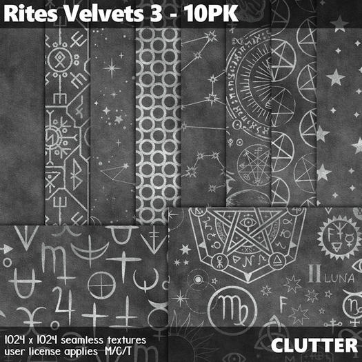 Clutter - Rites Velvets 3 - 10PK