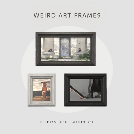 Weird Art Frames