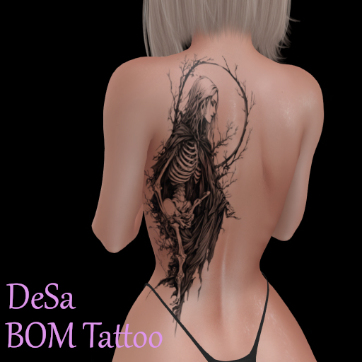 DeSa -Woman Moon H-  BOM Tattoo (Add)