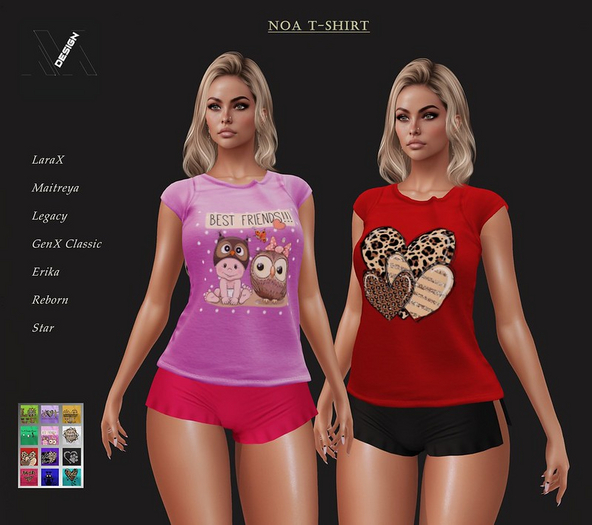 Ava Design/Noa T-shirt Driven Hud!