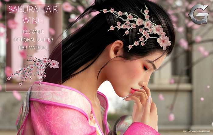 {geek} Sakura Hair Wing