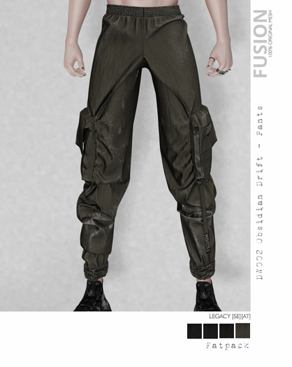 [Fusion] [DW002] [Obsidian Drift ] - [Pants] [Fatpack]