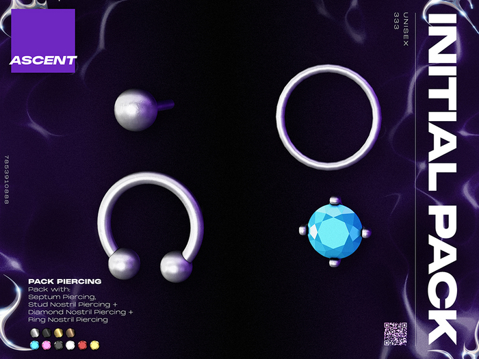 ASCENT - Initial Pack Piercing Free Piercings