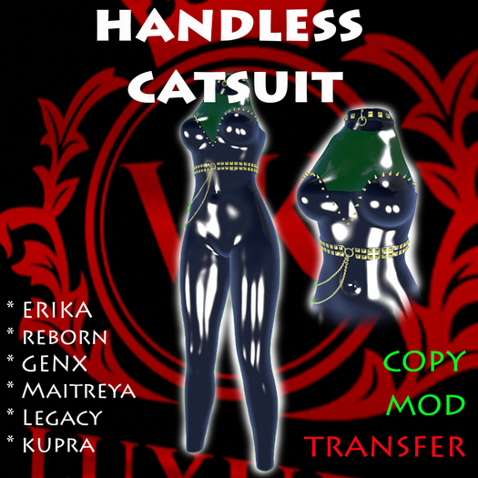 .:VENUS:. LATEX handless catsuit  (ADD me)