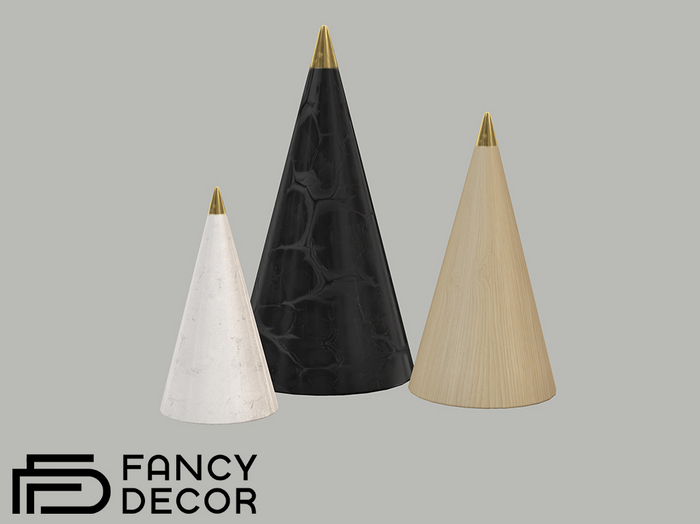 Fancy Decor: Petro Cone Trees