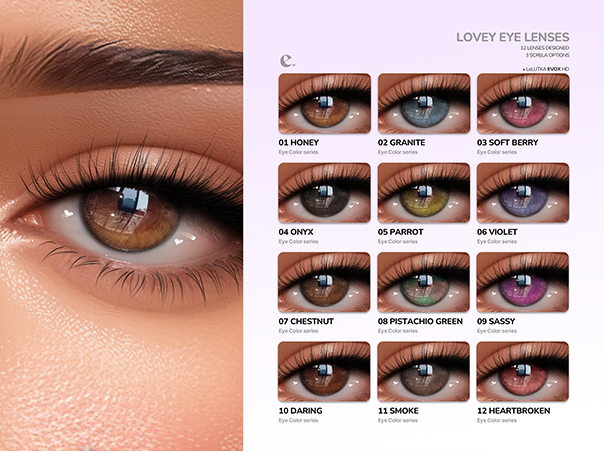 Essence. lovey eye lenses (fatpack)