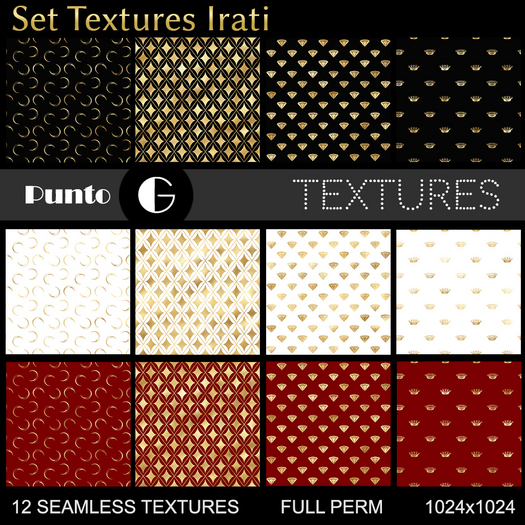 Full Perm Textures - Set Irati