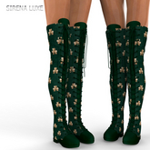 St Patricks Day Rider Boots Maitreya