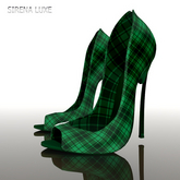 Plaid St Patricks Day Heels Legacy