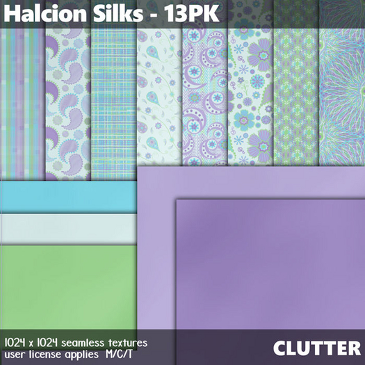 Clutter - Halcion Silks - 13PK