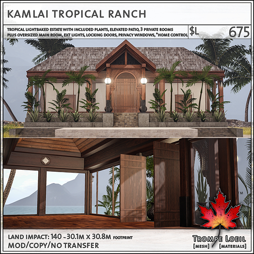 Trompe Loeil - Kamlai Tropical Ranch [mesh]