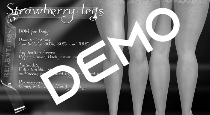 RELENTLESS Strawberry legs - DEMO