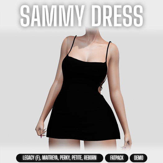[PANOPTICON] Sammy Dress - Black