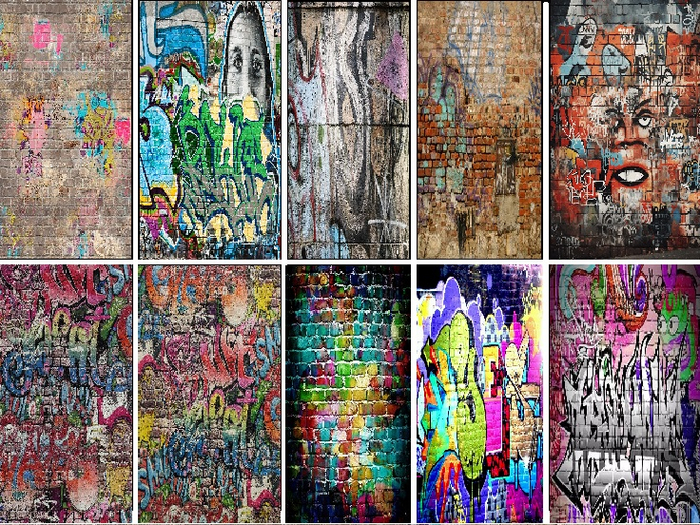 Texture Grafiti Wall FULL PERM