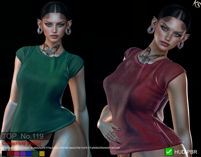 KiraStyle // TOP  // 119 PBR