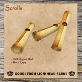 Lionshead Farms Scrolls (boxed)