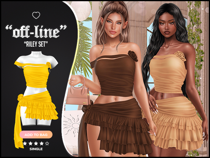 "Off-Line" x "Riley" Set / Star