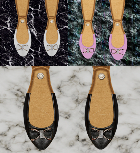 PMR Cardy Bow Shoes