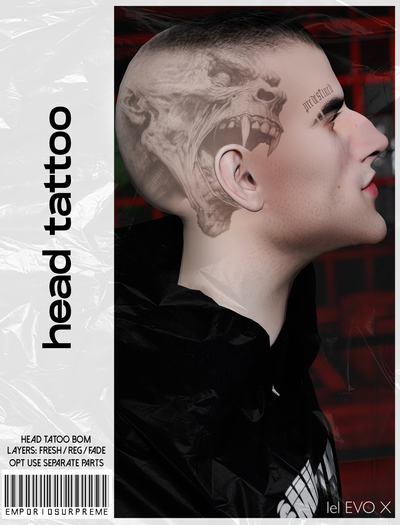 [ES] Head Tattoo Vampire Force .pack