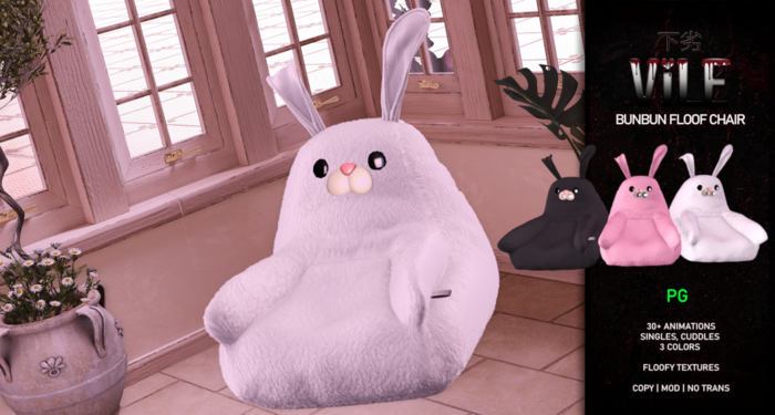 [Vile] - BunBun Floof Chair PG Box (Add Me)