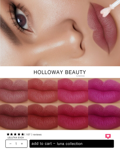 Holloway Beauty - Luna Collection // Fatpack