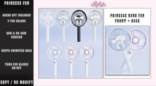 Heiress. Princess Fan - Mint