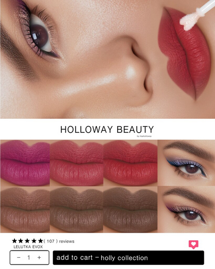Holloway Beauty - Holly Collection // Fatpack