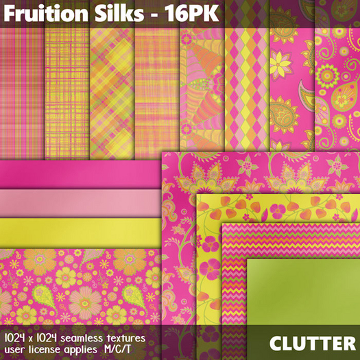Clutter - Fruition Silks - 16PK
