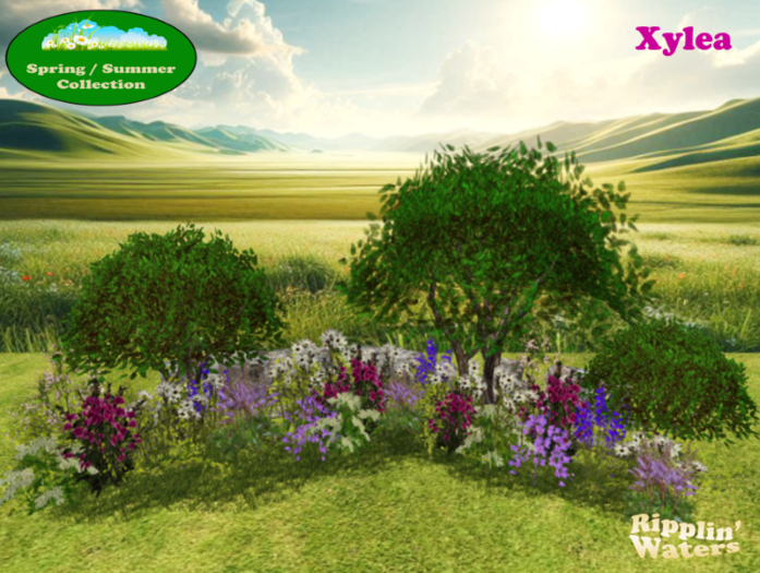 RW - Summer Spring Ruins Garden *Xylea* c/m