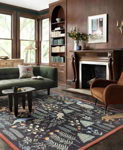 Anime Menagerie Wool Rug (padded) AREA RUG
