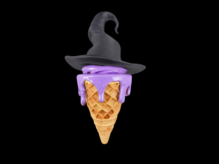 HB: Witch Ice Cream Cone FuLL PERM