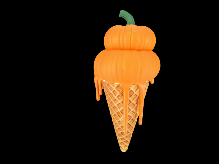 HB: Pumpkin Ice Cream Cone FuLL PERM