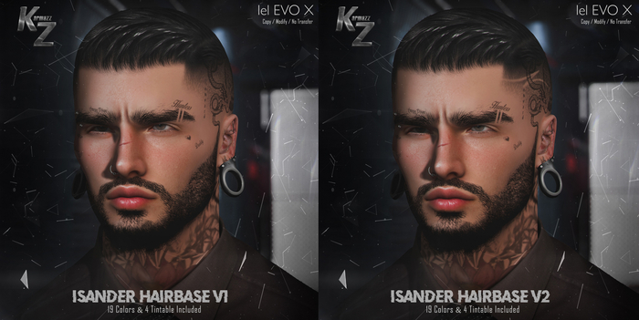 KARMAZZ Isander Hairbase - EVOX - FATPACK