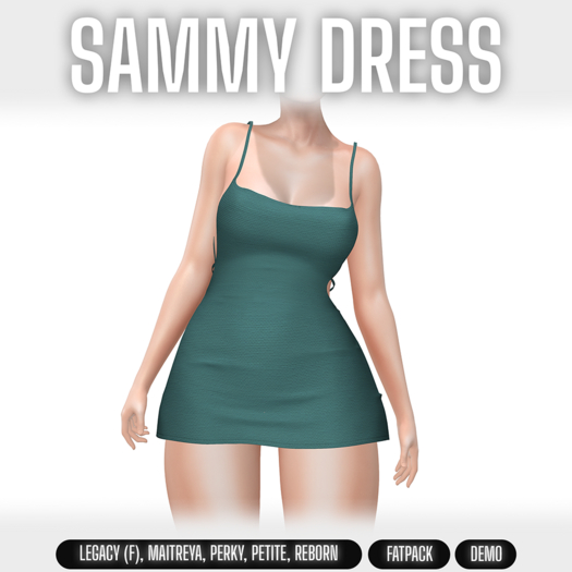 [PANOPTICON] Sammy Dress - Pastel Teal