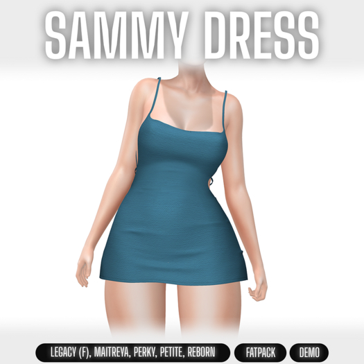 [PANOPTICON] Sammy Dress - Pastel Blue
