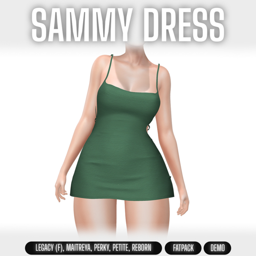 [PANOPTICON] Sammy Dress - Pastel Deep Green