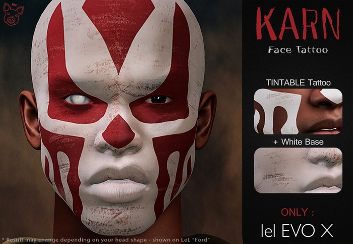 Mad' - Karn FaceTattoo [EVOX]