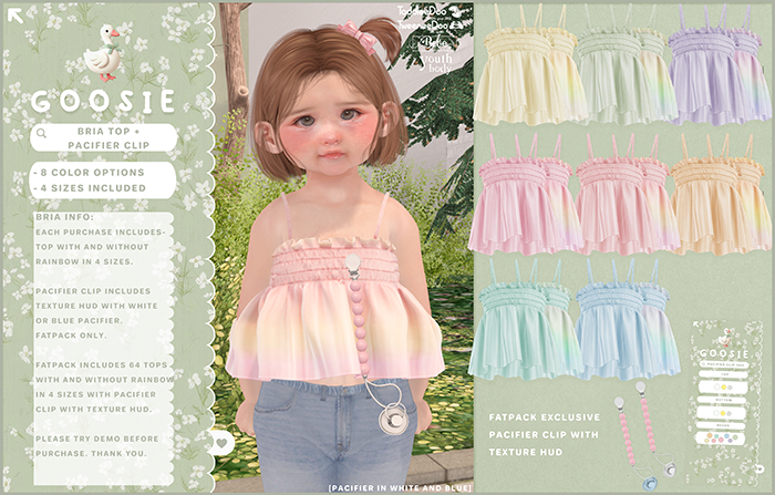 Goosie - Bria Top - Fatpack - Unpack