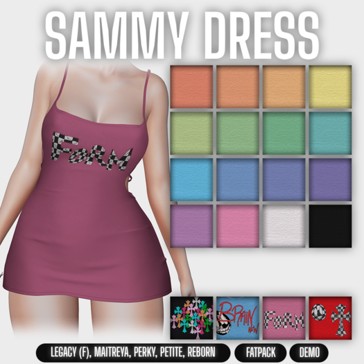[PANOPTICON] Sammy Dress - Pastel FATPACK