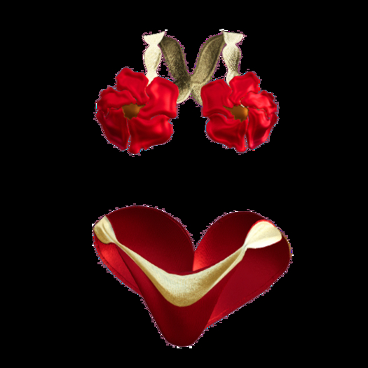 WYLDLANDS "LAYLA" ROSE K/P/R/W BIKINI SET