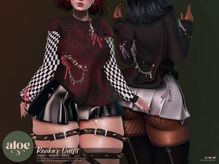 Aloe. Revika's Outfit // FATPACK