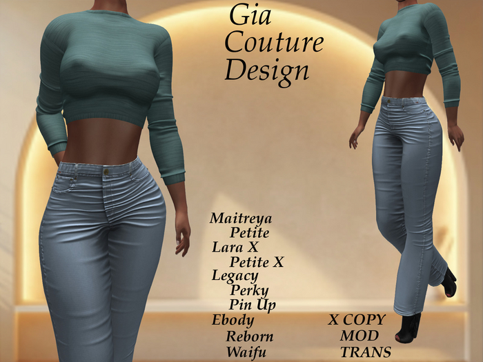 "GCD" Brae Crop Top Green