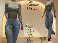 "GCD" Brae Crop Top Yellow
