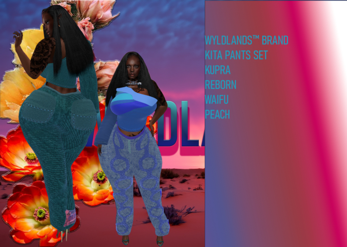 WYLDLANDS "KITA" K/P/R/W PANTS SET DEMO