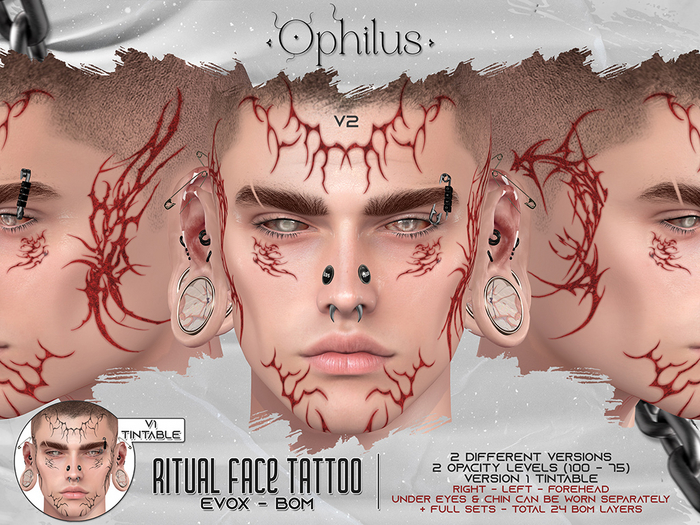 - Ophilus - Ritual Face Tattoo (EvoX - Bom)