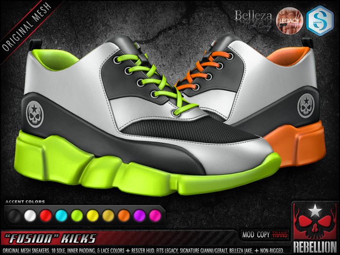 = REBELLION = "FUSION" KICKS - DEMO